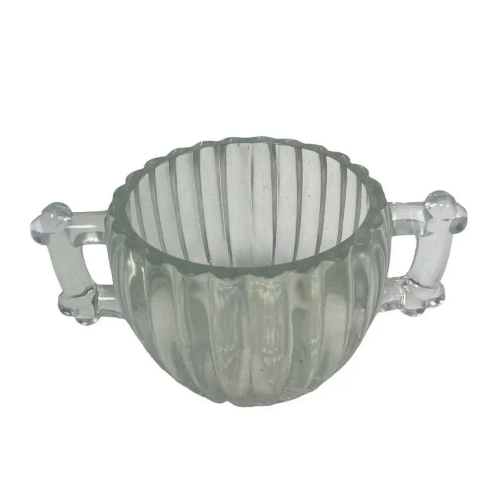 Vintage clear glass